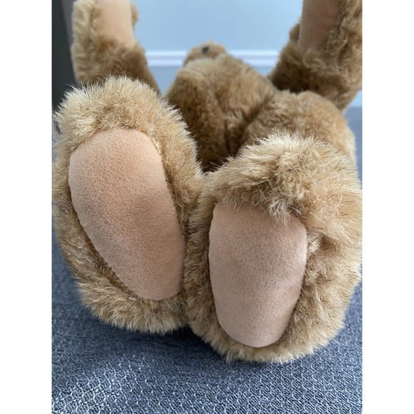 Vintage Vermont Teddy 15” Bear Black Tie Jointed Limbs Stuffed Toy - Picture 7 of 10